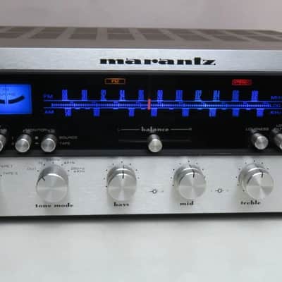MARANTZ 2250B STEREO RECEIVER FULLY RECAPPED PRO SERVICED + LED's A+ CONDITION image 2