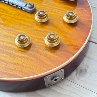 Gibson Custom Shop M2M True Historic Murphy Aged Les Paul '59 Reissue Orange Sunset Fade image 4