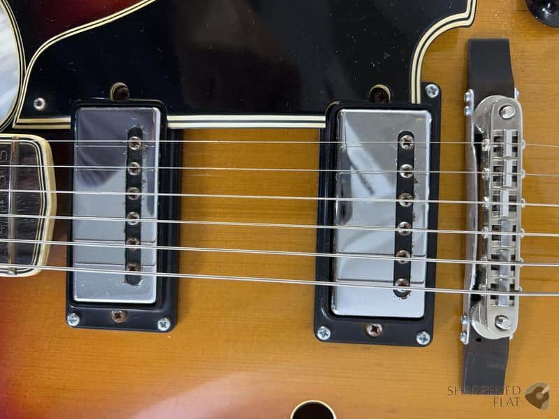 1968 Yamaha AE-11 Sunburst with Original Hardshell Case | Reverb