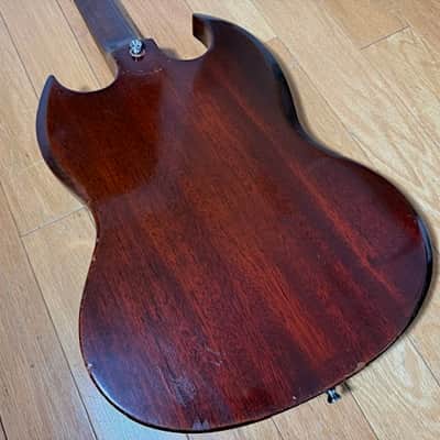 1972 USA Gibson SG Pro Electric Guitar w/ OHSC, Bigsby Tail Piece, P90 Pickups, Very Good Condition image 17