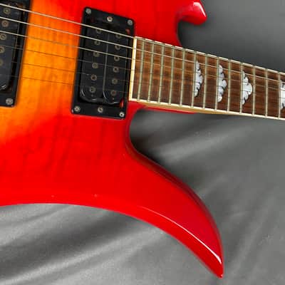 Burny MG-85X Mockingbird Fernandes 1990's Cherry Burst | Reverb