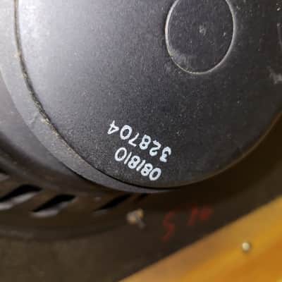 Fender Bandmaster Cabinet 2x12 Original Utah speakers  1967 - Black image 24