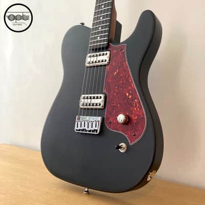 OPT Guitars | Cyfres 2 | T-Style - Dusky Black / Tortoise Shell image 6