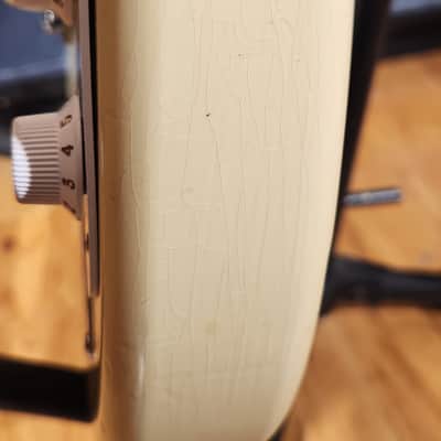 S-Style Partscaster - Custom USA Pine Cream Body, Mighty Mike Premium Flamed Neck, Fender 70th Anniversary Pickups, Mexican Bridge image 16