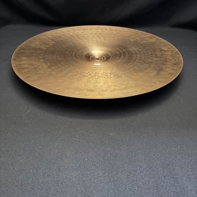 Paiste 20" 2002 Heavy Ride "Jazz Rock" 2767 grams 1980 image 10