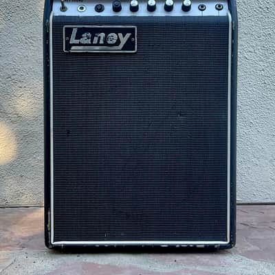 Vintage 1969 Laney Super Group LC 1 x 12 combo with tremolo . Orig FANE 20 watt speaker. Good Cond. image 8