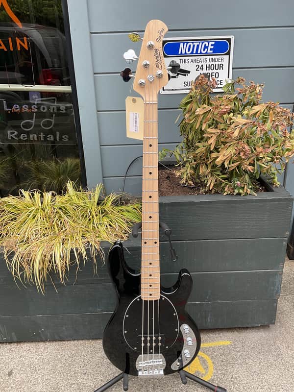 Sterling by Music Man StingRay RAY4 Bass Black - B-Stock Deal!