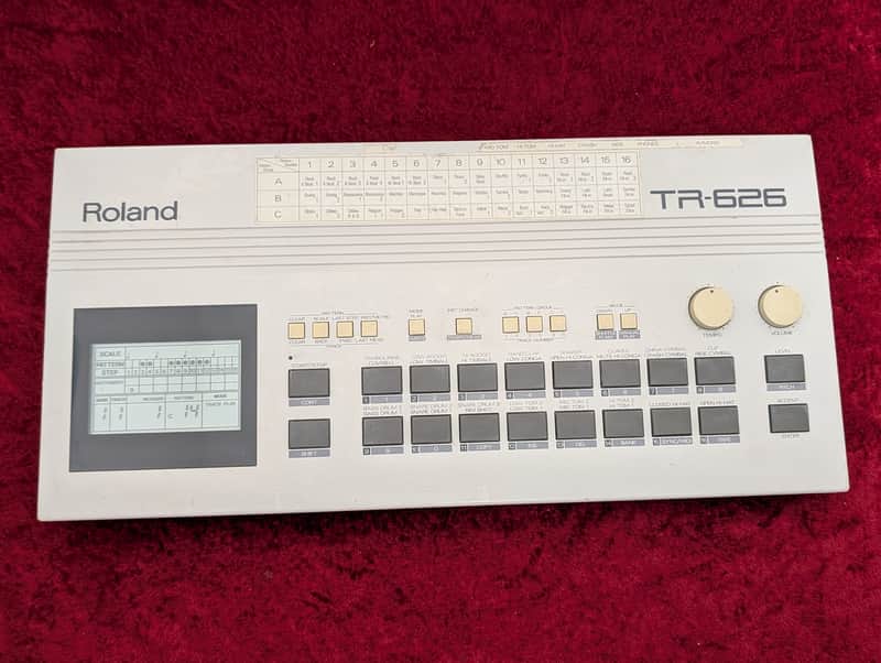 Roland TR-626 Rhythm Composer 1980s Drum Machine image 1