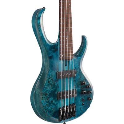 Ibanez BTB945L BTB Standard 5-String Bass - Cosmic Blue Low Gloss image 5