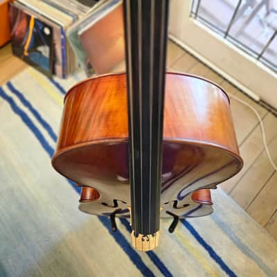 Cello - Schroeder Full-size 4/4, Model #200, excellent condition, Spruce top/Maple back & sides, with Bow, Bag, Stand and Rosin included. image 9