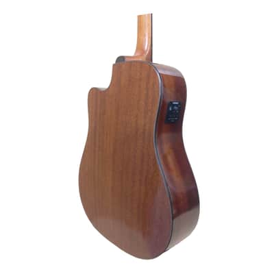TKA TKA220CEQNT Solid Spruce Top Acoustic Guitar, Fishman EQ, Natural + Free Gig Bag image 10