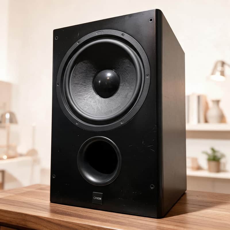Canton AS-50 Rare Vintage Active Subwoofer Tested Working Hi-Fi Bass Warranty image 1