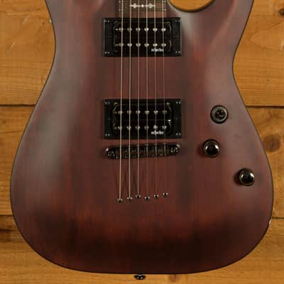 Schecter Omen-6 - Rosewood - Walnut Satin image 3