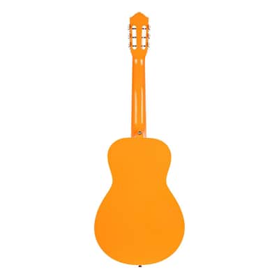 Ortega RGA-ORG Gaucho Series 4/4 Nylon String Guitar 6-String - Orange + Gig Bag image 16