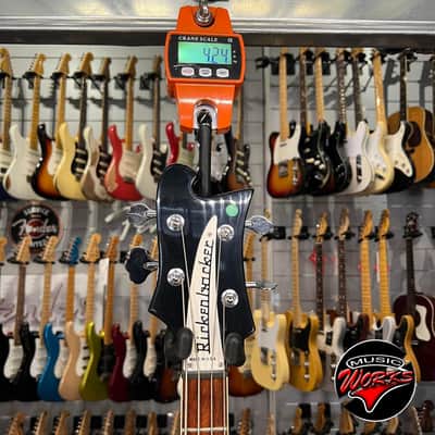 Rickenbacker 4003 Jg Jet Glow Black 2012 image 4