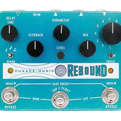 Cusack Music Rebound Multi Delay pedal image 1