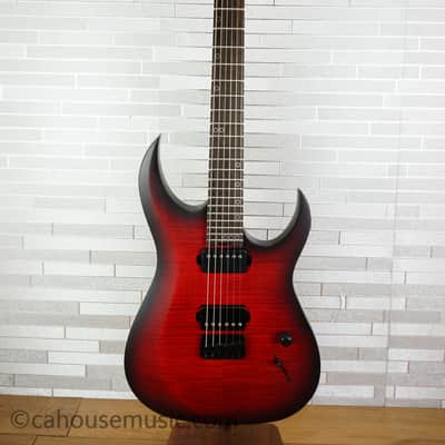 Schecter Sunset 6 Extreme - Scarlet Burst image 14