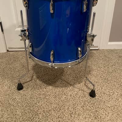 Pearl 14"x14" Session Studio Classic Floor Tom SHEER BLUE Drum image 3