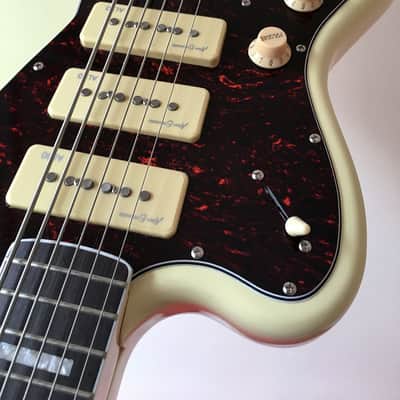 Revelation RJT 60 B Left Handed Vintage White Bass VI Lefty RJT 60B image 5