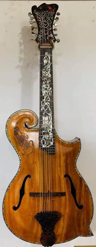 Blueberry Handmade Mandolin Grand Twelve String Built to Order image 1