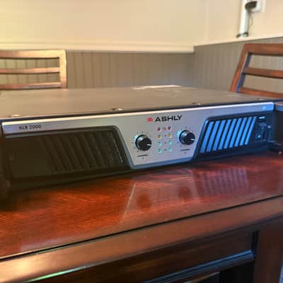 Ashly KLR-2000 2-Channel Power Amplifier 2010 - 2020 - Black / Silver image 1
