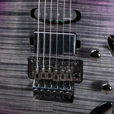 PRS SE Herman Li Signature Chleo Electric Guitar - Charcoal Purple Burst with Gig Bag image 10