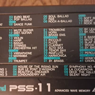 Yamaha PSS-11 90s boxed Sample based Keyboard Retro Mini Toy Synth image 4