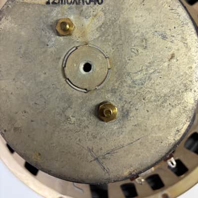 1963 Oxford 12" Speaker, Code 465-320, 12M6-10, 12M6XH646, VV2363, 8 Ohms reconed Oxford 12" 465-320 1963 - black image 2