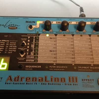 Roger Linn AdrenaLinn III 2010s - Blue image 1