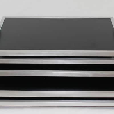 Earfuzz Ear Fuzz Effects Flat pedal board pedalboard 14x30 with Custom Strymon Bridge 2019 black image 1