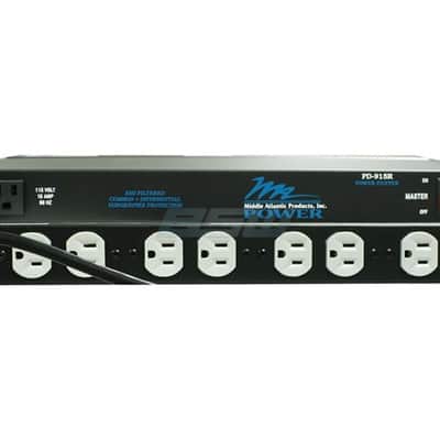 Middle Atlantic PD-915R 115 Volts Rackmount Power Strip 9 Outlet 15A Circuit image 1