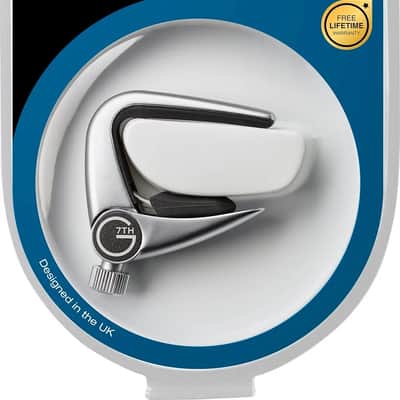 G7th C34013 Newport Banjo Capo. Silver image 4