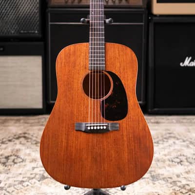 Martin D-17 Dreadnought Acoustic Guitar - Dark Mahogany with Hardshell Case image 3