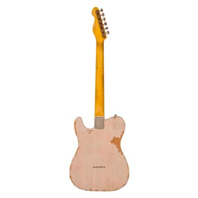 Vintage Icon Series V62 Distressed SS Electric Guitar - Ash Blonde image 8