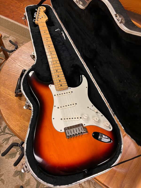 1994 Fender 40th Anniversary American Standard Stratocaster with Maple Fretboard Brown Sunburst image 1