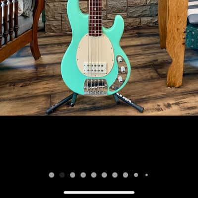 Ernie Ball Music Man Classic StingRay 5 with Rosewood Fretboard 2010 - 2020 - Mint Green image 2