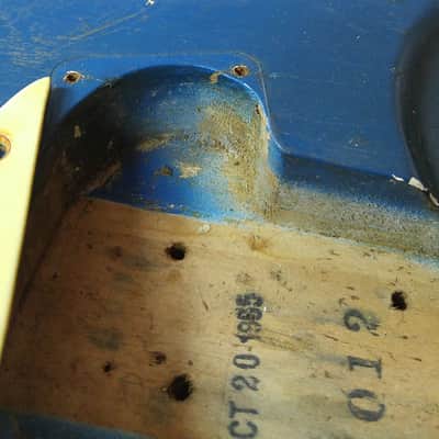 Mosrite Ventures Bass 1965  Blue image 9