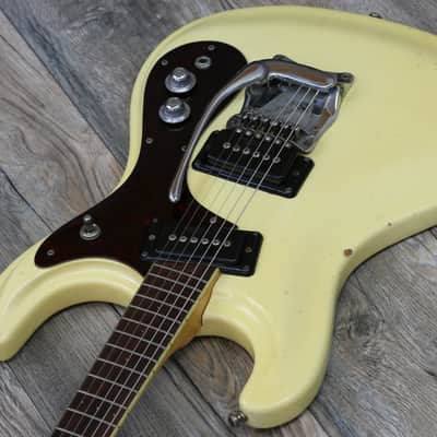 VINTAGE! Mosrite Ventures Model Mark I 1965 White + OHSC Bild 4