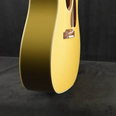 Gibson Custom Made to Measure Acoustic-Electric J-45 All Mahogany TV Yellow image 6