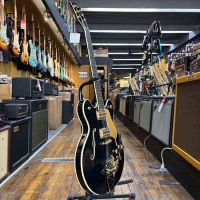 Gretsch Japan Broadkaster LX Center Block Electric Guitar with String-Thru Bigsby Cadillac Green w/Hard Case image 5