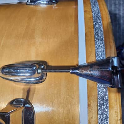 Slingerland 14"x22" Bass Drum - 1970's - 3-Ply - Natural Maple Finish image 7