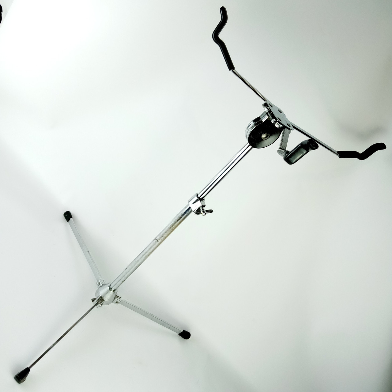 Slingerland#802 Snare Drum Stand Flush Base Tripod+Ratchet Basket Flat Niles 60s — main photograph