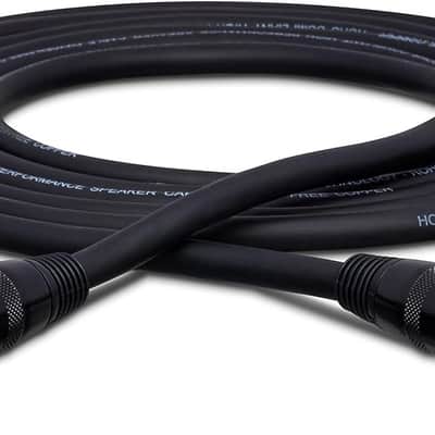 Hosa SKJ Pro Speaker Cables REAN 1/4 Inch TS - (30 Feet) (Black) image 1
