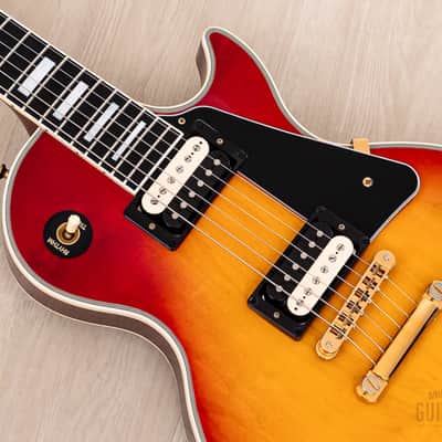 1990 Gibson Les Paul Custom Heritage Cherry Sunburst, Near-Mint w/ Zebra '57 Classic PAFs, Case image 7