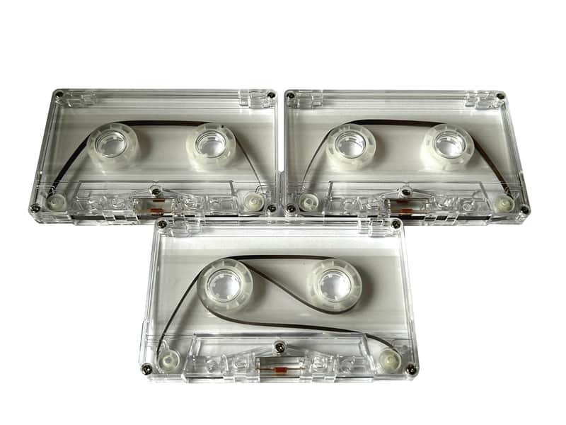 RoXdon Cassette Loop Tapes Set of 3 (two x 5 sec, one x 8 sec) image 1