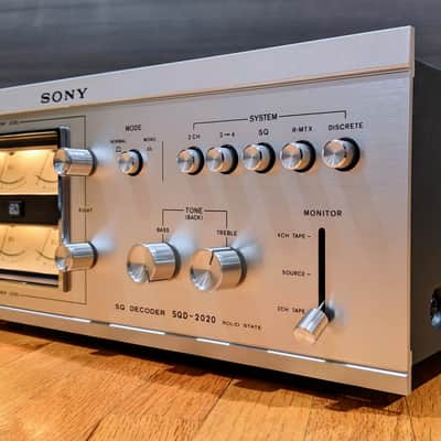 Sony SQD-2020 Quad Decoder / Preamp / Fully Serviced / Mint / Rare