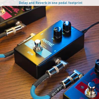 Guitar Pedal Power Supply,9v Effects Pedal Board Power Supply with 10 Isolated DC Output and Satone S803 Antre Reverb Electric Guitar Effect Pedal image 7