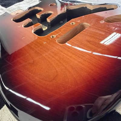 Fender Player Stratocaster Strat Body Alder 2019 Sunburst image 2