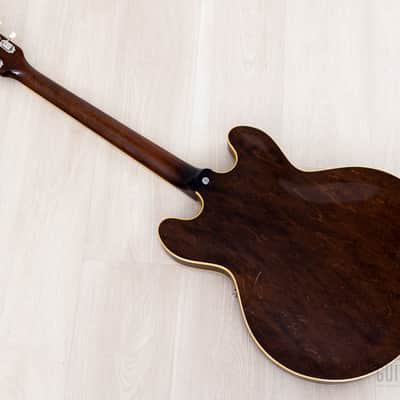 1968 Gibson ES-330 TD Long Neck Vintage Guitar Ice Tea Sunburst, Collector-Grade w/ Case image 13