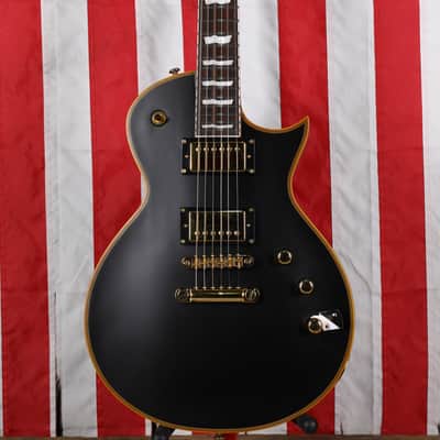 ESP LTD EC-1000 Duncan with Ebony Fretboard - Vintage Black image 1